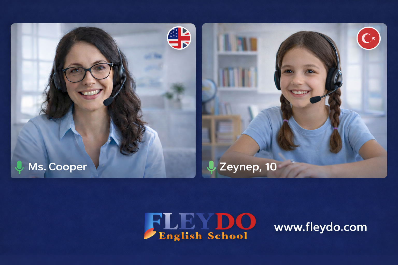 Teach English online at Fleydo